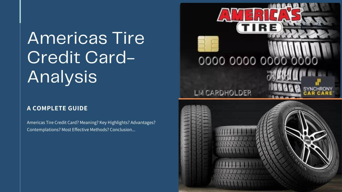 americas tire credit card