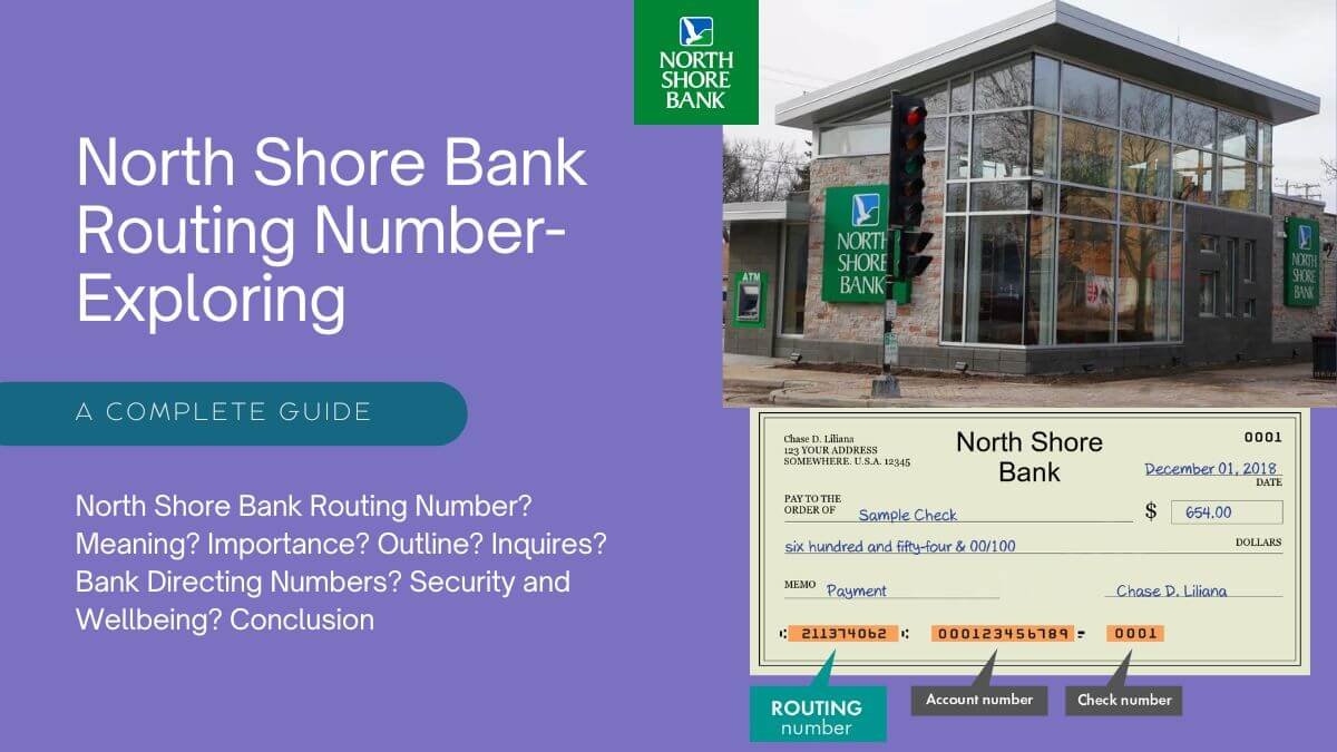 north shore bank routing number