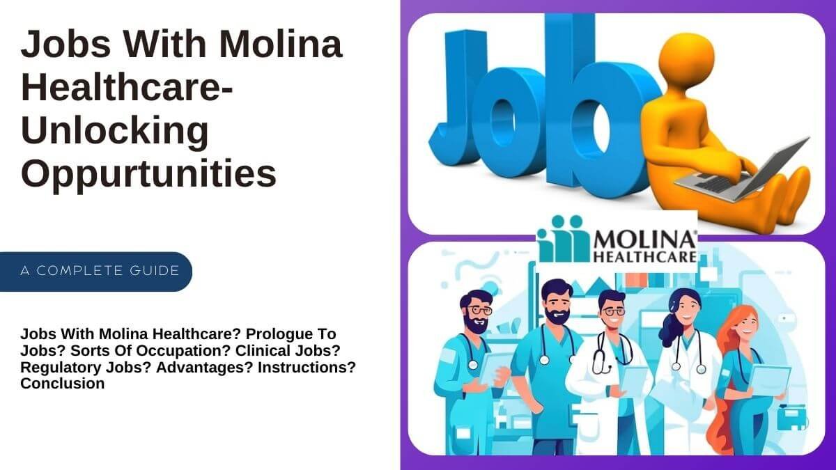 jobs with molina healthcare