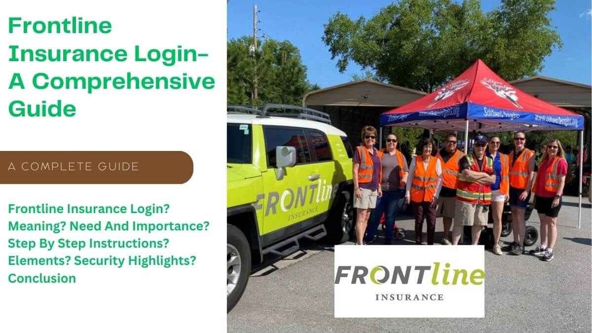 Frontline Insurance Login